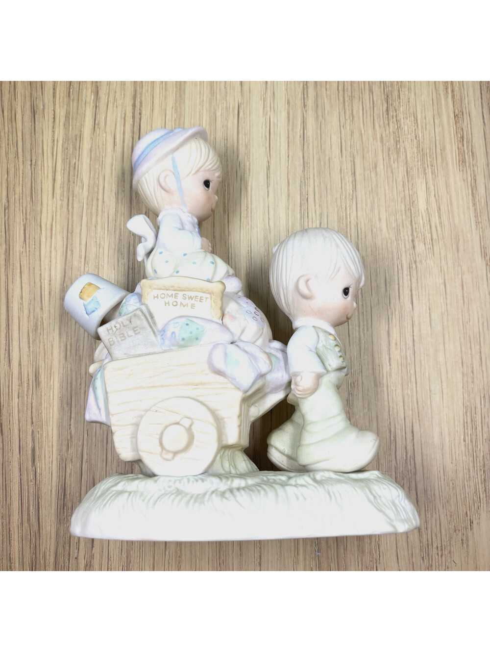 Precious Moments Vintage E-3117  "Walking by Faith" figurine- 1979